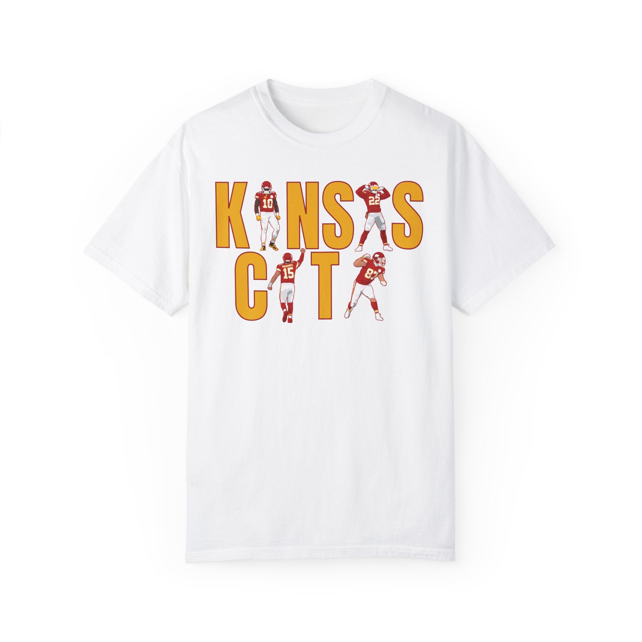 Kansas City Football Garment-Dyed T-Shirt